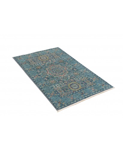 Tappeto Mamlouk Pakistan azzurro beige 80x121