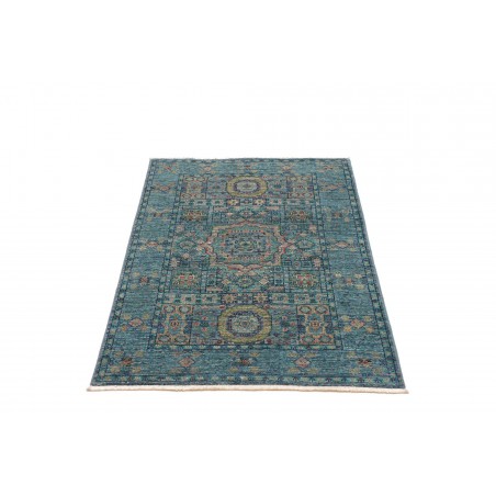 Tappeto Mamlouk Pakistan azzurro beige 80x121