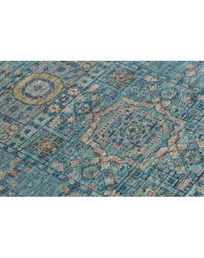 Tappeto Mamlouk Pakistan azzurro beige 80x121