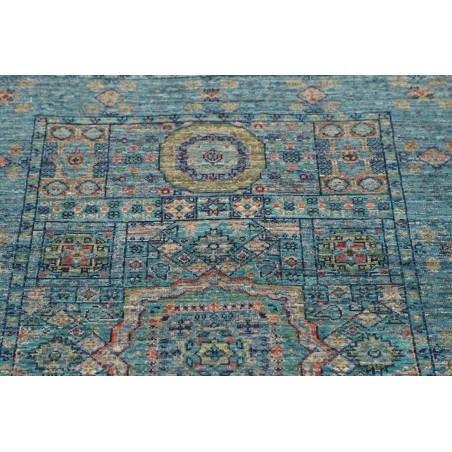 Tappeto Mamlouk Pakistan azzurro beige 80x121