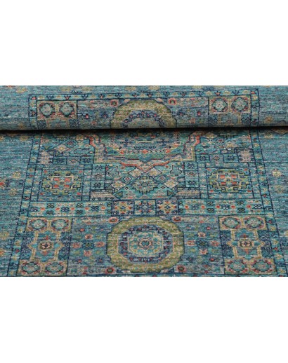 Tappeto Mamlouk Pakistan azzurro beige 80x121