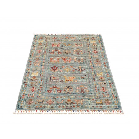 Tappeto Rubin Pakistan azzurro marrone 80x120