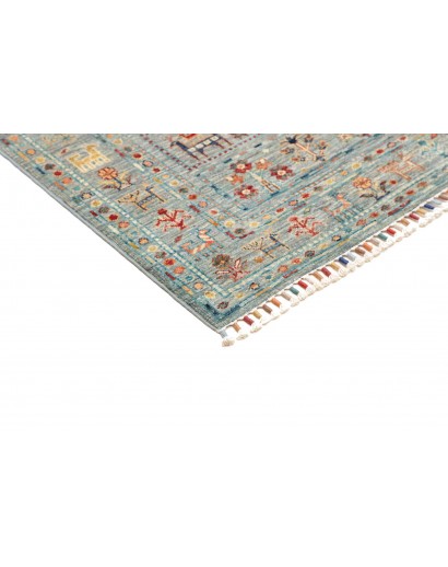 Tappeto Rubin Pakistan azzurro marrone 80x120