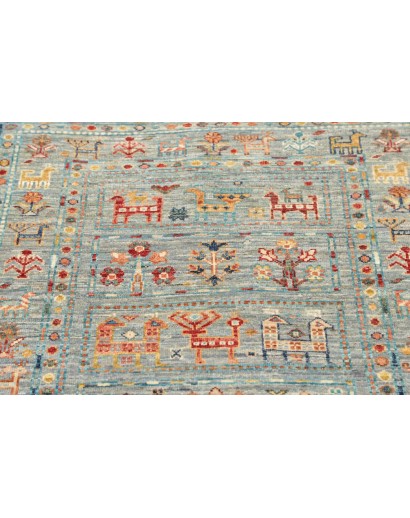 Tappeto Rubin Pakistan azzurro marrone 80x120