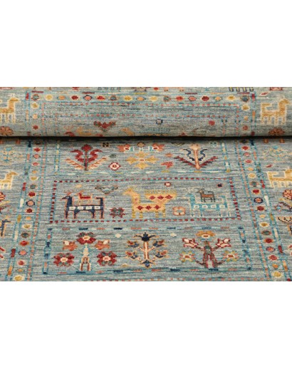Tappeto Rubin Pakistan azzurro marrone 80x120