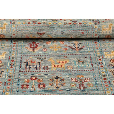 Tappeto Rubin Pakistan azzurro marrone 80x120
