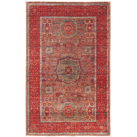 Tappeto Mamlouk Pakistan marrone grigio 79x127