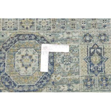 Tappeto Mamlouk Pakistan bianco azzurro 79x125