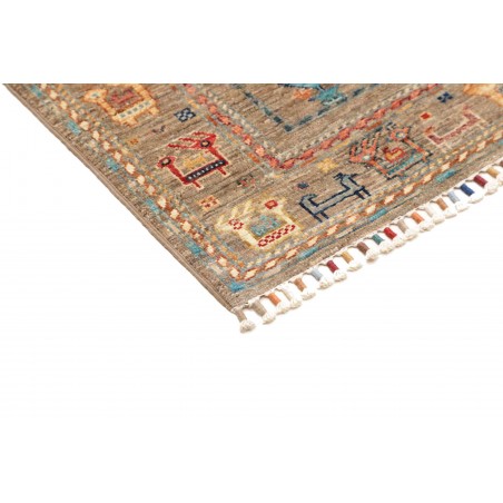 Tappeto Rubin Pakistan marrone grigio 79x123