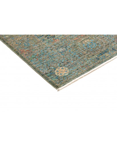 Tappeto Mamlouk Pakistan bianco azzurro 79x122