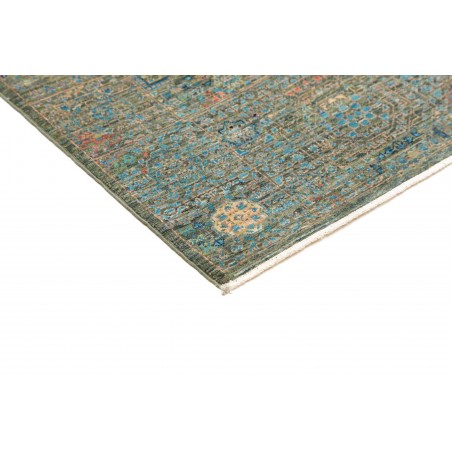 Tappeto Mamlouk Pakistan bianco azzurro 79x122