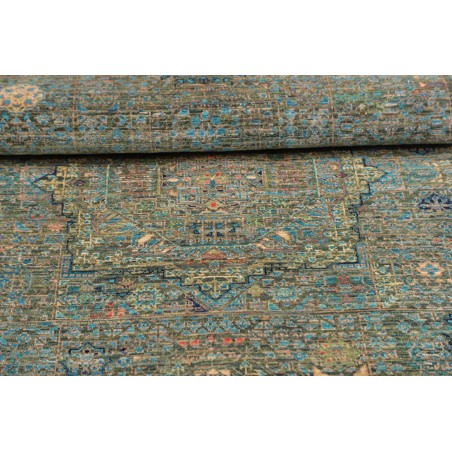 Tappeto Mamlouk Pakistan bianco azzurro 79x122