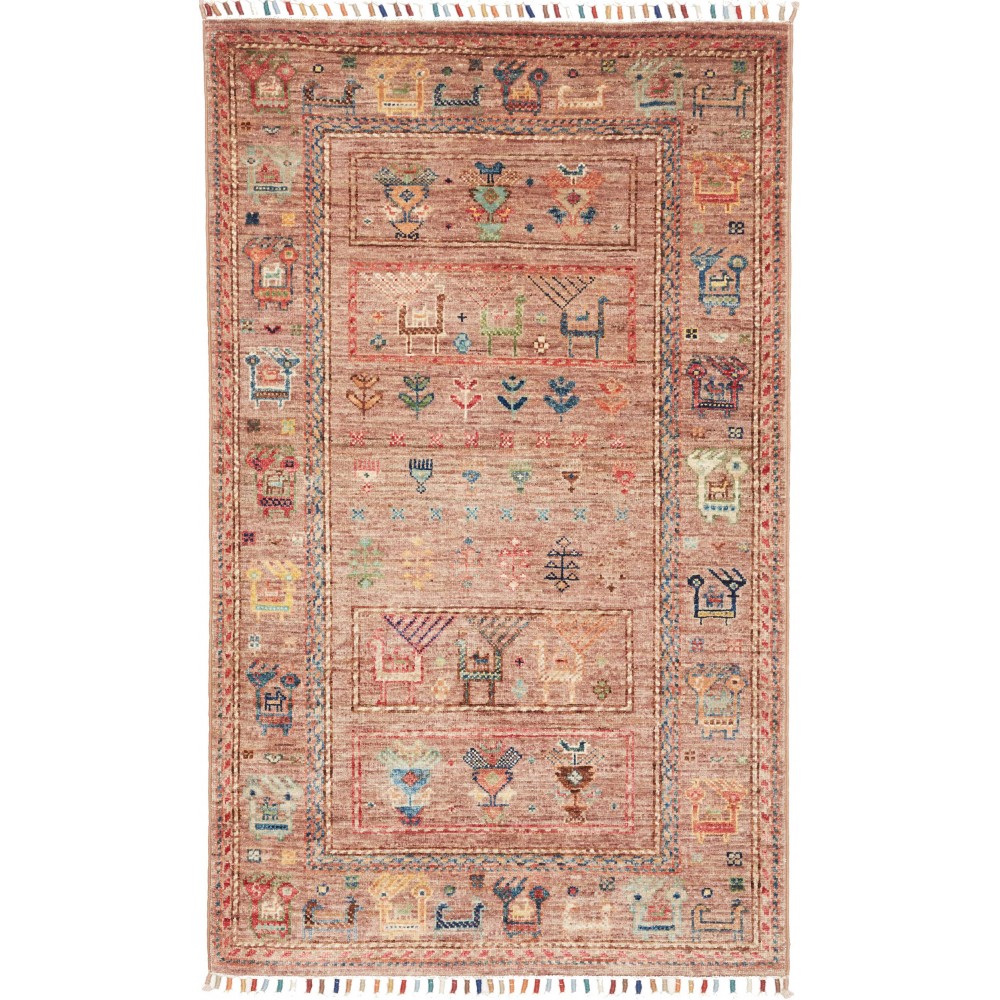 Tappeto Rubin Pakistan marrone 78x126