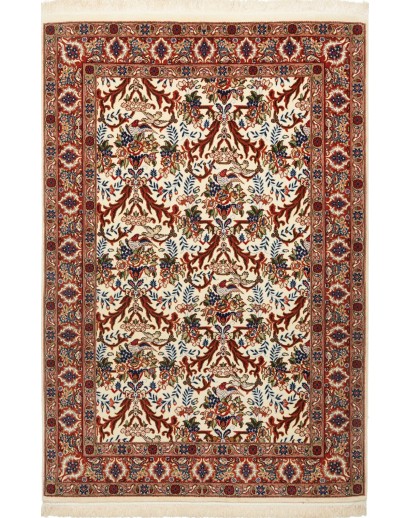 Tappeto Ilaam Persia beige bianco 105x156