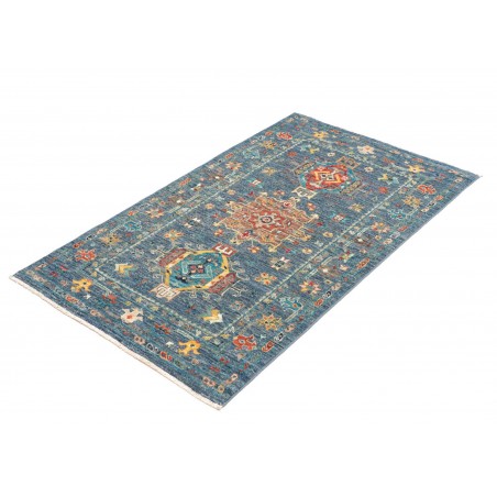 Tappeto Tribal Pakistan grigio marrone 78x124