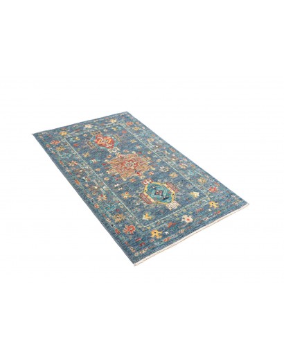 Tappeto Tribal Pakistan grigio marrone 78x124