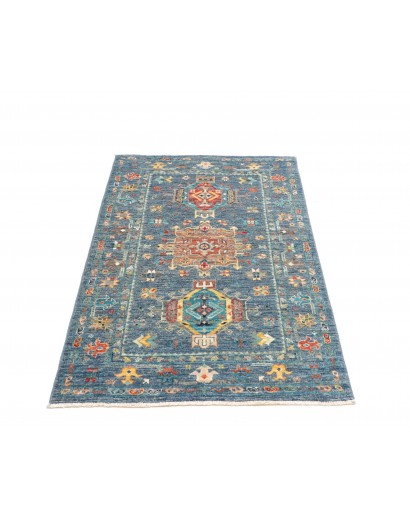 Tappeto Tribal Pakistan grigio marrone 78x124