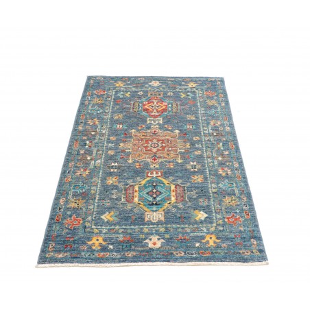 Tappeto Tribal Pakistan grigio marrone 78x124
