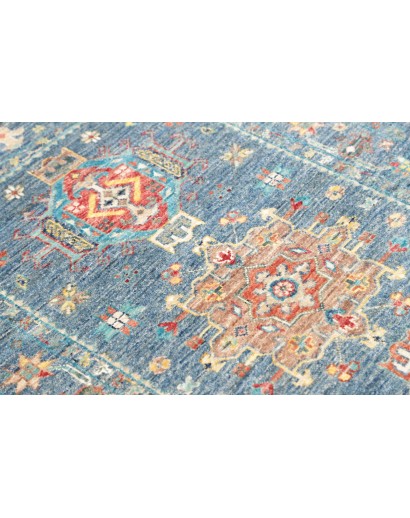 Tappeto Tribal Pakistan grigio marrone 78x124