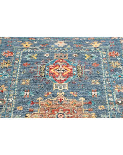 Tappeto Tribal Pakistan grigio marrone 78x124