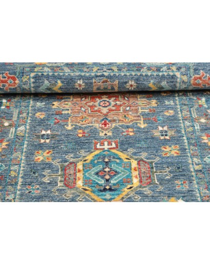 Tappeto Tribal Pakistan grigio marrone 78x124