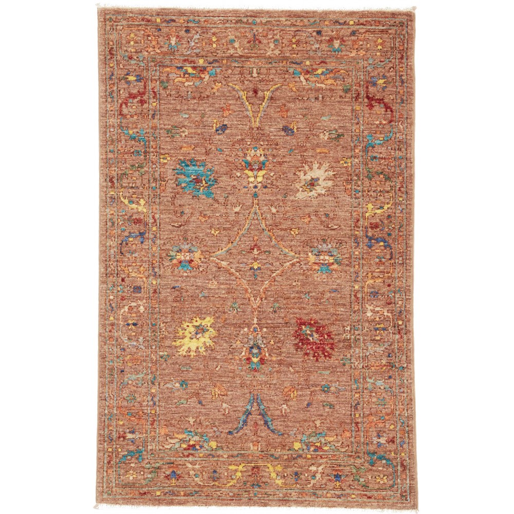 Tappeto Zigler Fine Pakistan marrone grigio 78x123