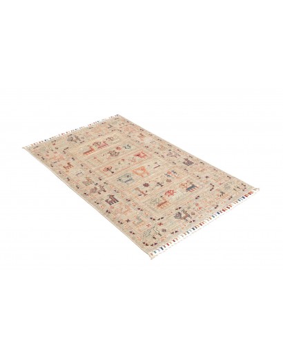 Tappeto Rubin Pakistan beige grigio 78x122