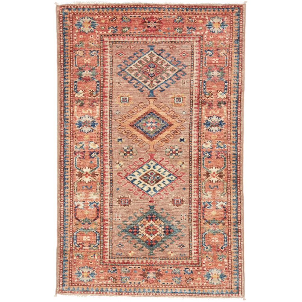 Tappeto Kazak Fine Pakistan marrone 78x120