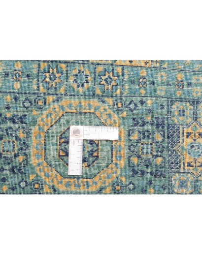 Tappeto Mamlouk Pakistan grigio verde 77x126