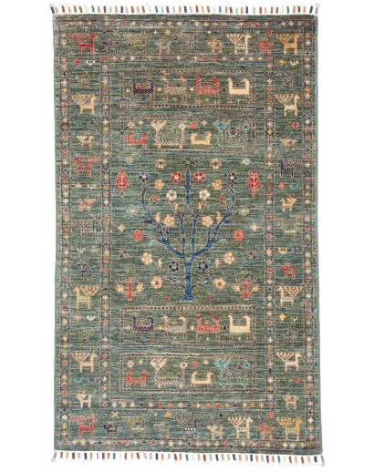 Tappeto Rubin Pakistan bianco grigio 76x125