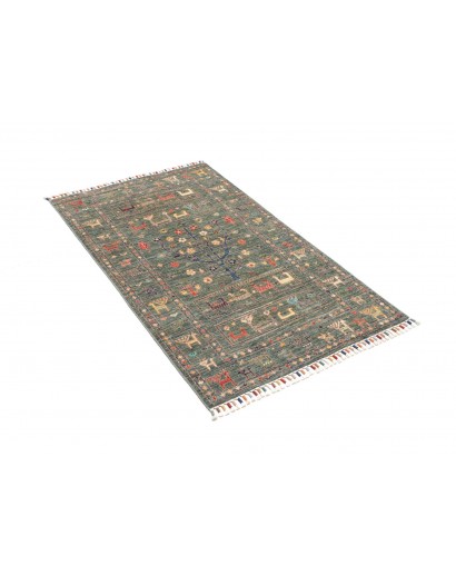 Tappeto Rubin Pakistan bianco grigio 76x125