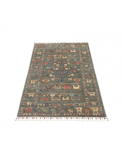 Tappeto Rubin Pakistan bianco grigio 76x125