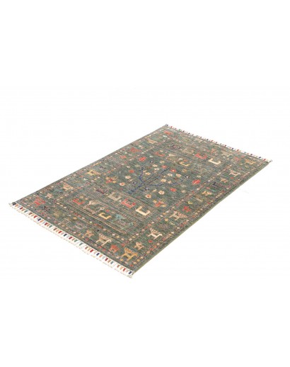 Tappeto Rubin Pakistan bianco grigio 76x124