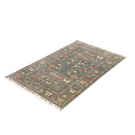 Tappeto Rubin Pakistan bianco grigio 76x124