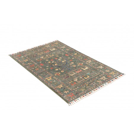 Tappeto Rubin Pakistan bianco grigio 76x124