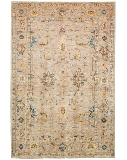 Tappeto Zigler Fine Pakistan marrone verde 162x245