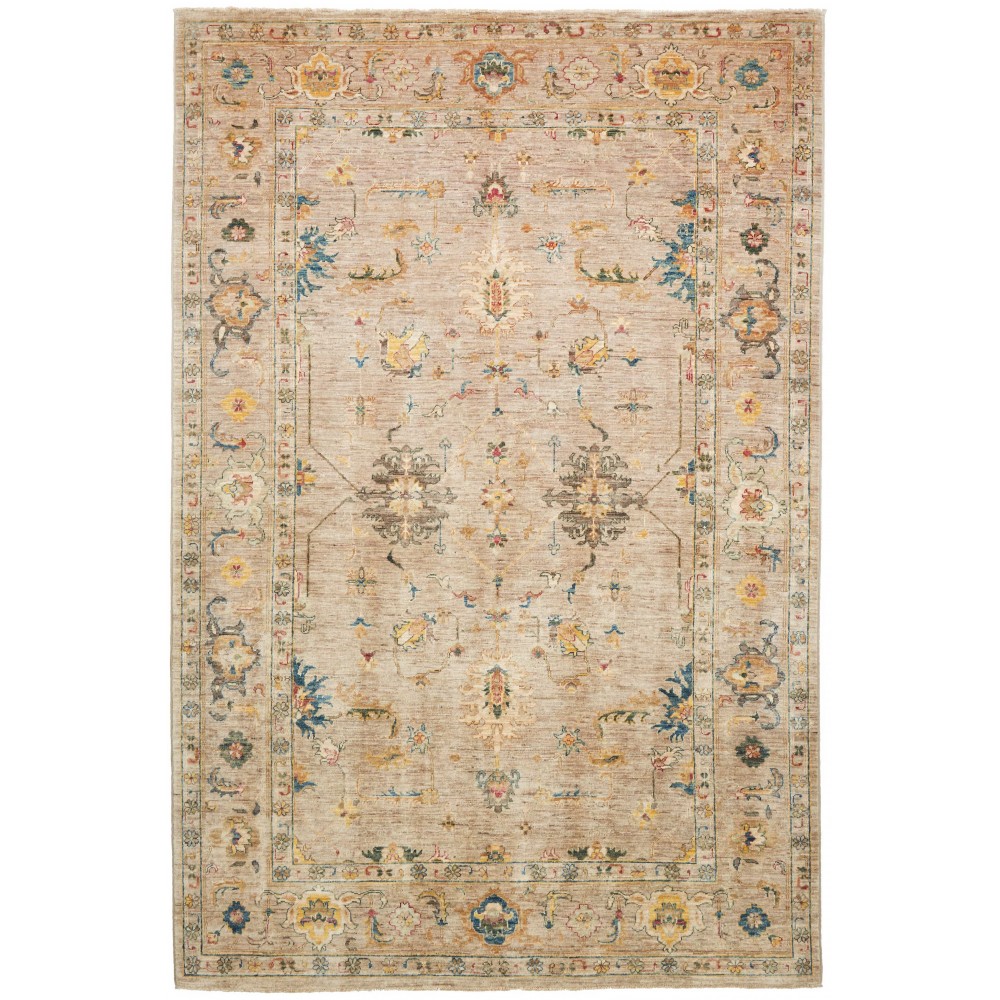 Tappeto Zigler Fine Pakistan marrone verde 162x245 Tappeto Zigler Fine Pakistan marrone verde 162x245