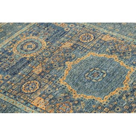Tappeto Mamlouk Pakistan azzurro 104x146