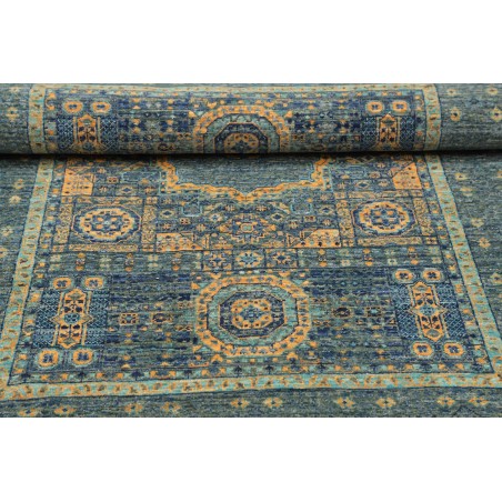 Tappeto Mamlouk Pakistan azzurro 104x146
