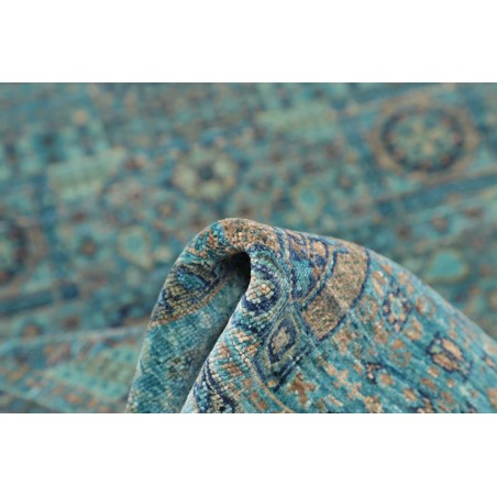 Tappeto Mamlouk Pakistan blu beige 103x150