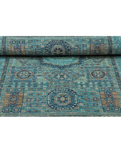 Tappeto Mamlouk Pakistan blu beige 103x150