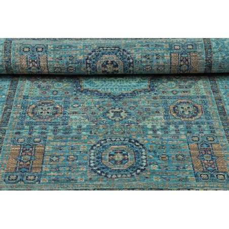 Tappeto Mamlouk Pakistan blu beige 103x150