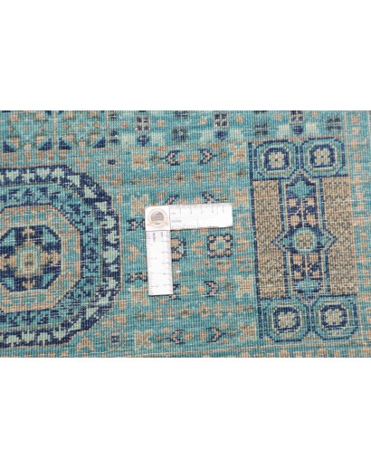 Tappeto Mamlouk Pakistan blu beige 103x150