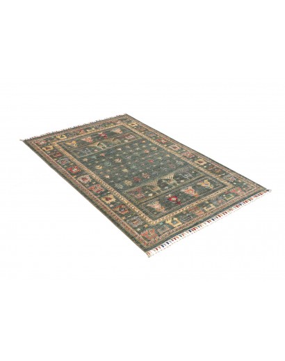 Tappeto Rubin Pakistan bianco azzurro 102x152