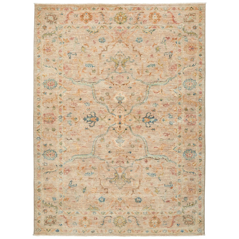 Tappeto Zigler Fine Pakistan marrone bianco 149x201 Tappeto Zigler Fine Pakistan marrone bianco 149x201