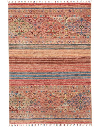 Tappeto Rubin Pakistan marrone grigio 100x146