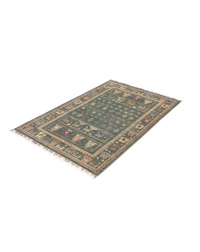 Tappeto Rubin Pakistan bianco azzurro 100x152