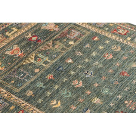 Tappeto Rubin Pakistan bianco azzurro 100x152