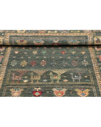 Tappeto Rubin Pakistan bianco azzurro 100x152