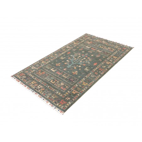 Tappeto Rubin Pakistan bianco azzurro 95x156